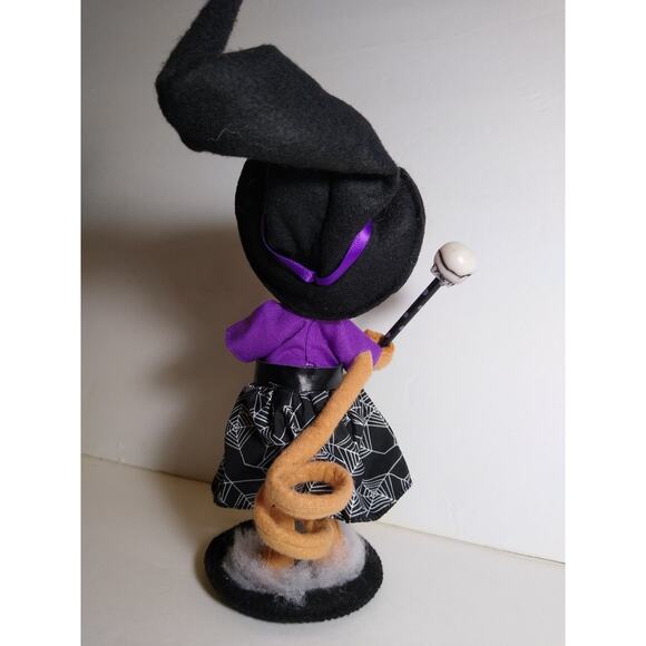 Annalee Witch Mouse Halloween Figurine 7.5in Handcrafted Artist Doll - Picture 3 of 4